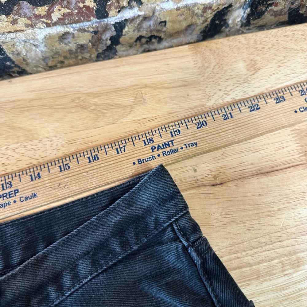 Levis 550 Black Red Tab Relaxed Tapered Mens Jeans 36x30 - Picture 8 of 15